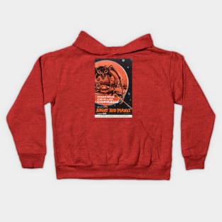 Angry Red Planet Kids Hoodie